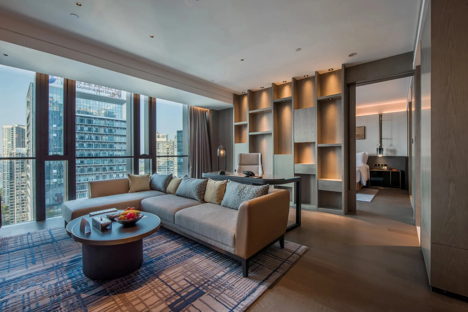 2021 г. чехол для гостиничного продукта intercontinental foshan новый город 5 звезд лобби-мебель твердый Американский