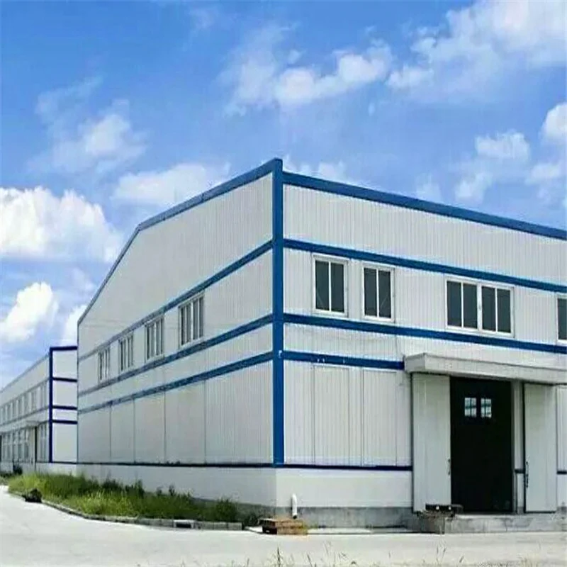Bolt Connected Prefabricated Gable Frame Metal Building Industrial Steel Structure Workshop for Sale from Qingdao China