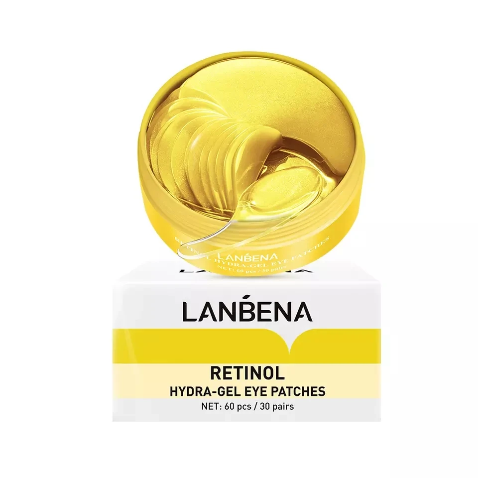 LANBENA 5 types Eye Mask Gel Retinol Gold Collagen Eye Patch Reduce Dark Circles Puffy Eyes Fine Lines Anti Aging Moisturizing