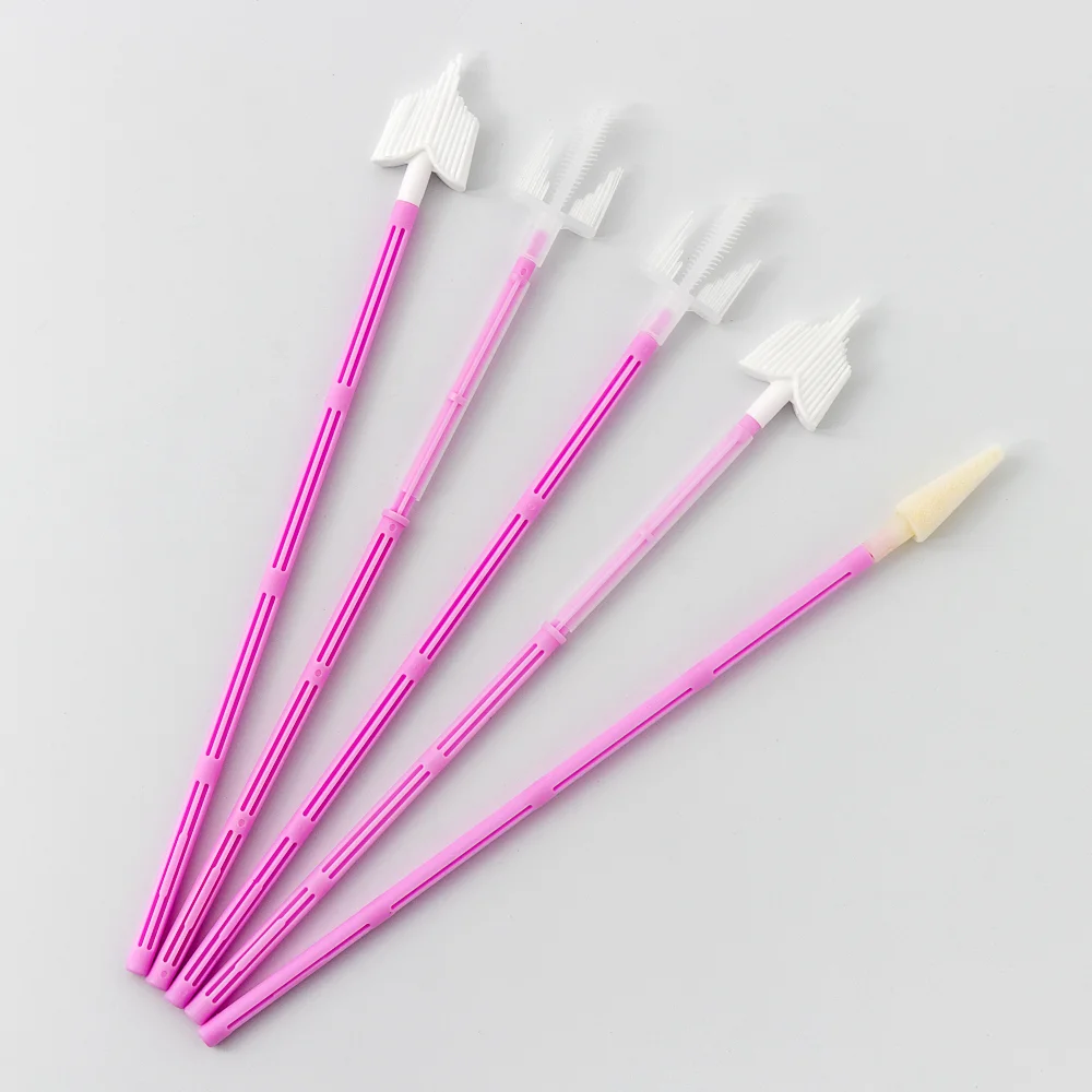 Hanheng Sterile Portable Efficient Disposable Cyto Cytology Cervical Cell Sampling Brush Broom Type Brush
