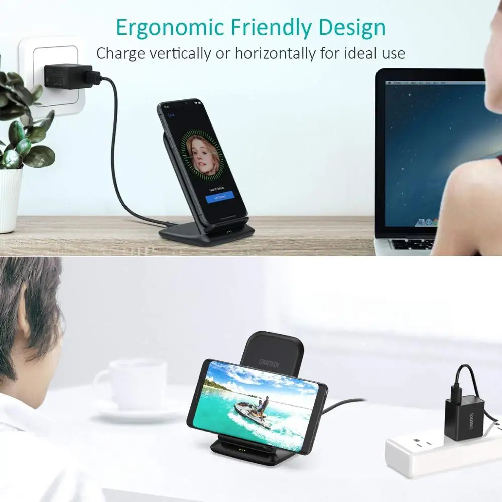 High quality metal multifunctional stand up charging cable, oem fast wireless charging stand