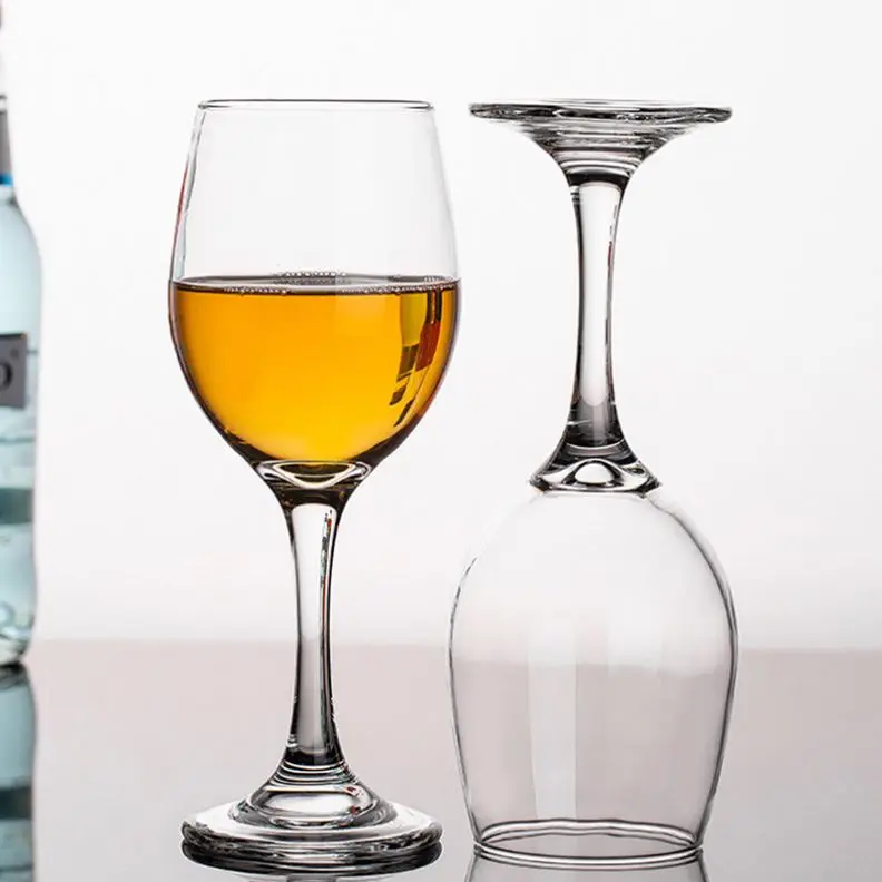 Wholesale Red Wine Glass Wine Glass in Bulk Stem Goblet Stemware Drinking Cup Juice Glasses Cocktail Tumbler Wedding Decoration