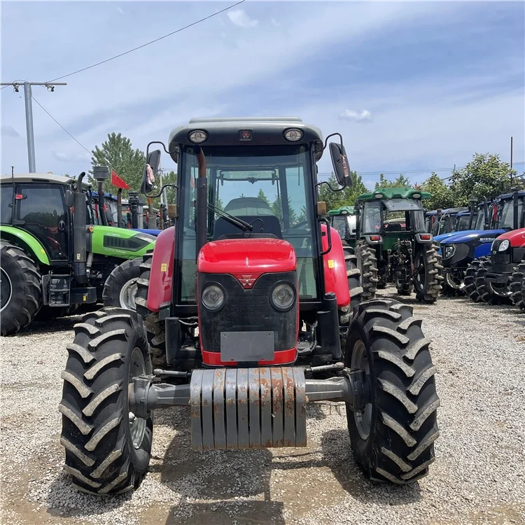 Б/у трактор 4x4wd massey ferguson 1204 120HP б/у сельскохозяйственная техника хорошее качество низкая цена