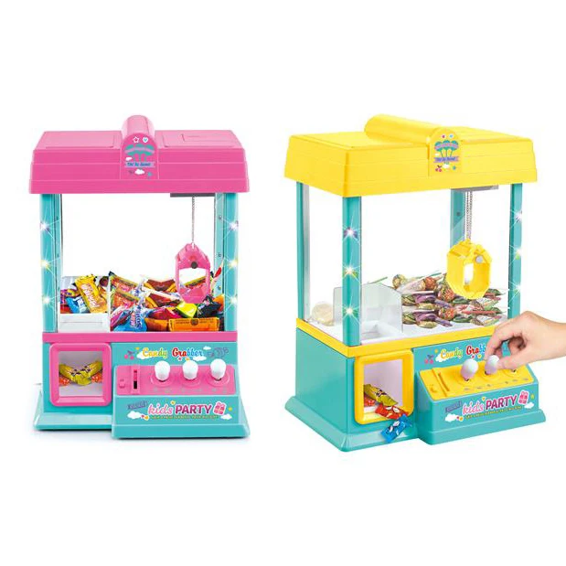 Candy Grabber Toy Power by Bank Music Table Games Light Machine With Usb Plug