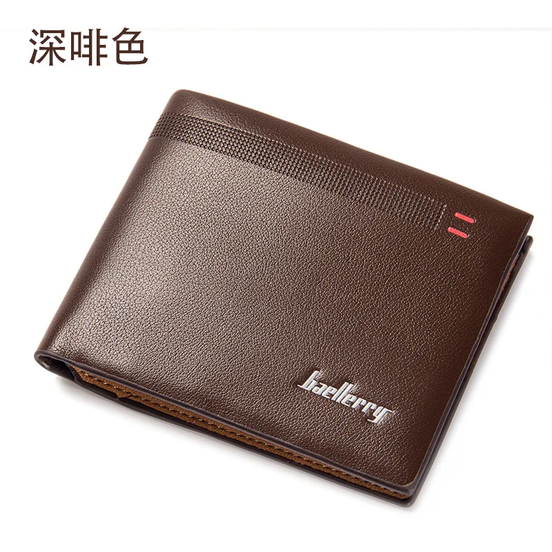 Hot sales high quality genuine leather Classic Man Wallet Leather Quality purse Men wallets slim