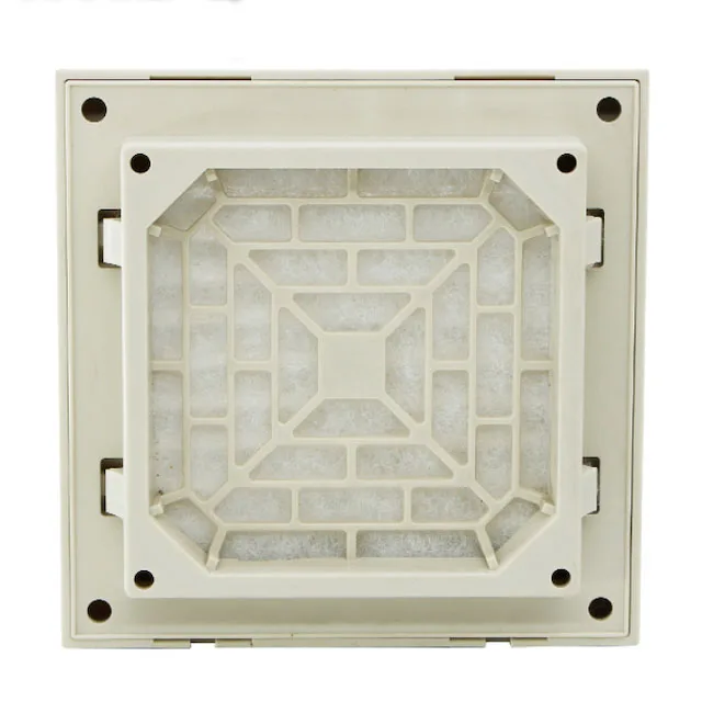JEEK hot selling 802 803 805 AC/DC electrical Louver hepa panel Ventilation pc fan dust filter