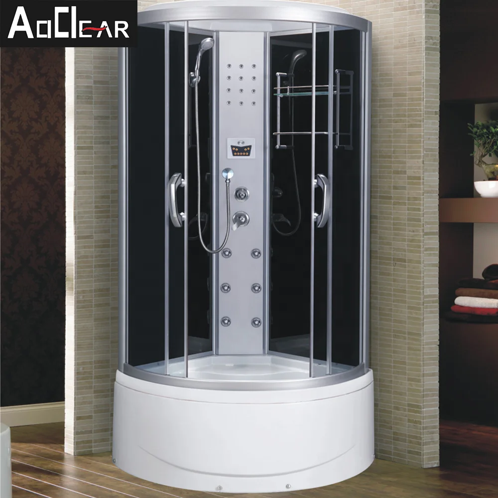 90x90x220cm bathroom shower cabin ABS white or black best shower cabins