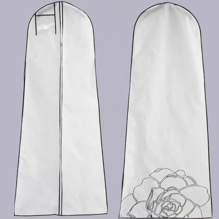 Bridal Garment Bags For Dresses Wedding Extra Wide Dress Garment Cover Bag Wedding Dress Garment Bag Custom