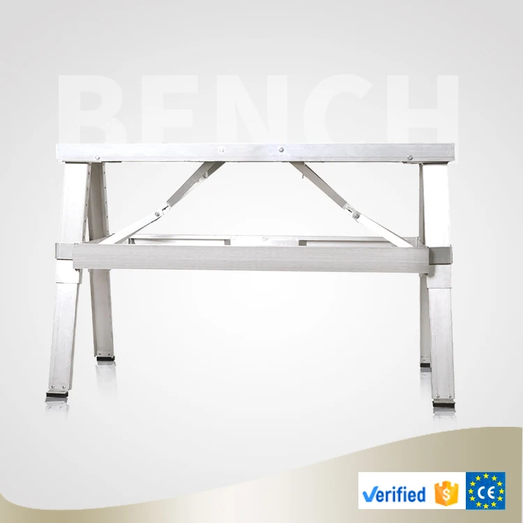 Scaffoldings other ladders Drywall bench folding aluminum bench
