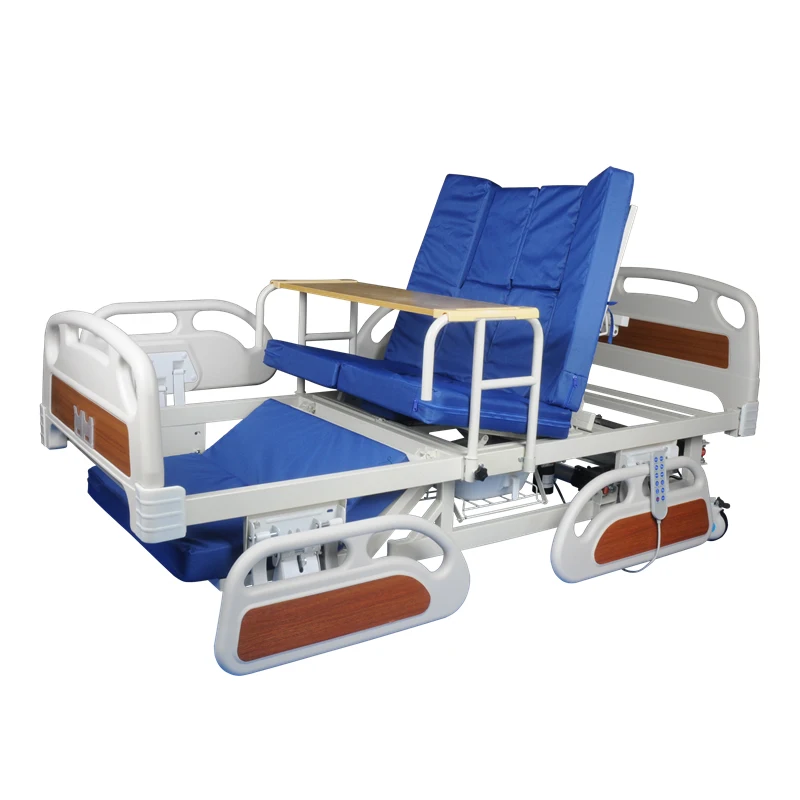 ISO Certificated 5 Function Home Care Bed Electric Nursing Bed For Disabled At Home