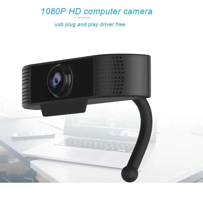 USB веб-камера с микрофоном для записи видео и потоковой передачи full HD