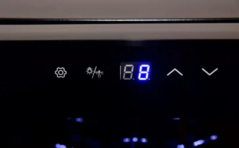 JC-105 двойной высокий компрессор вина охладители для продажи черный винный шкаф холодильник