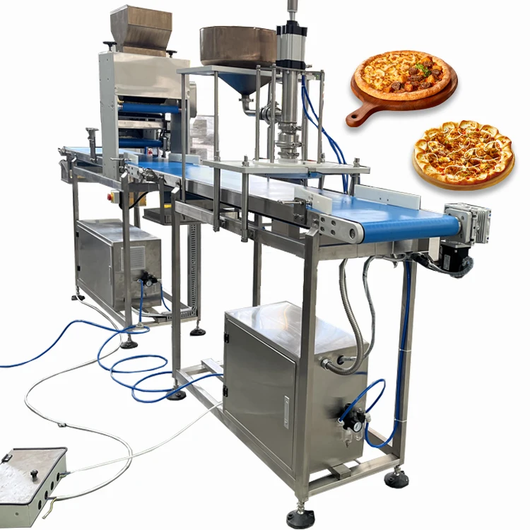 Automatic Pizza Topping Machine Pizza Sauce Cheese Dispenser Spreading Machine For Pizza