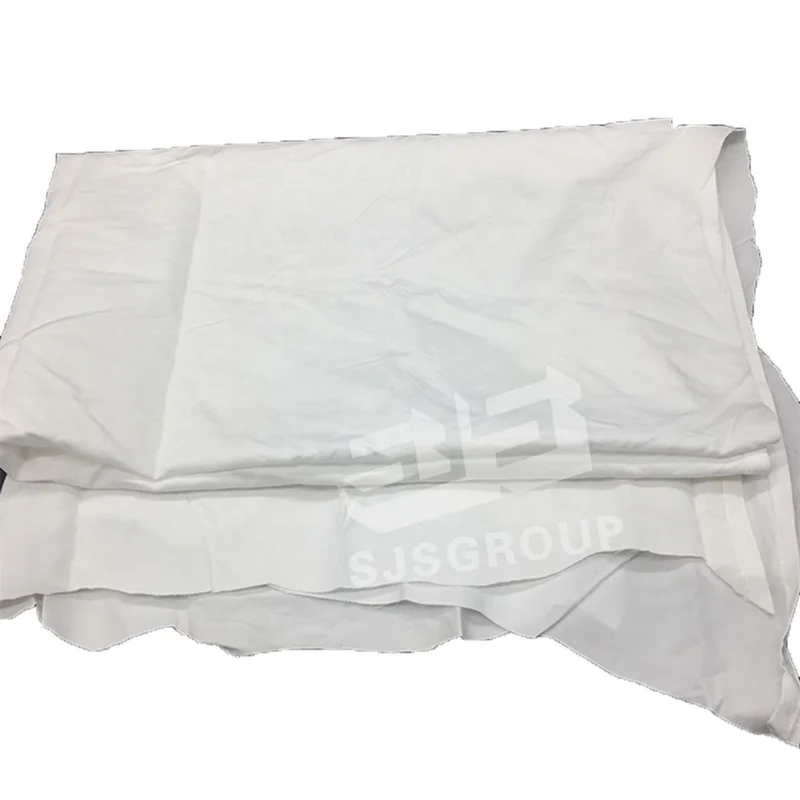 Free sample 0.5-400kg Bale 100 cotton Cheap cotton fabric scrap white bed sheet wiping rags for marine using