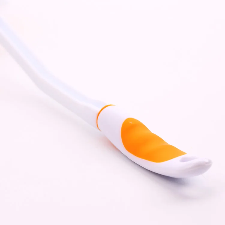 
PP nylon toilet brush with long handle and round head 
