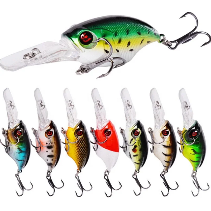 78mm 11.6g Wholesale Factory Make Fishing Plastic Fish Bait Japanese Style Hard Crankbait Lures