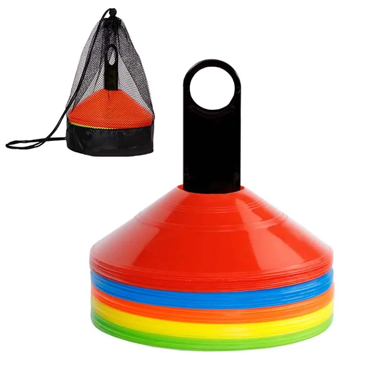 Custom football training equipment sports cone agility training plastic cone