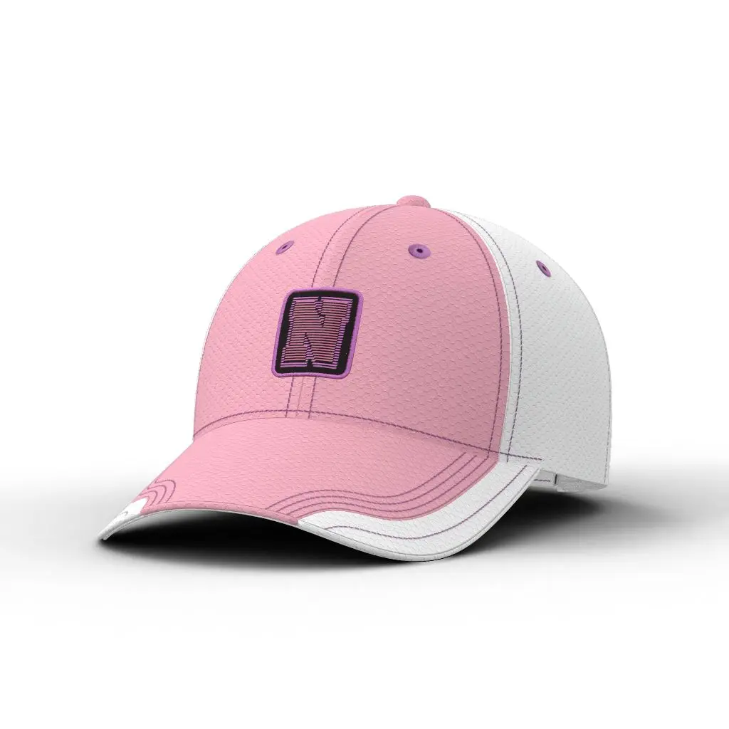 ODM Unisex White Golf Sports Baseball Cap High Quality Custom Fabric American Style with Letter Patch Logo Embroidery Hole OEM