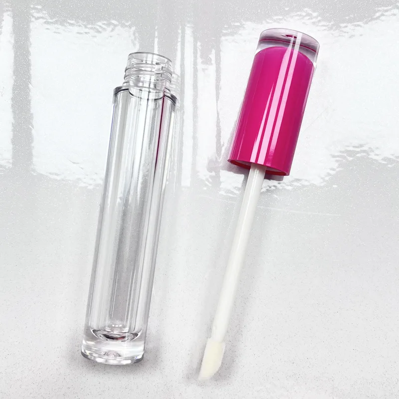 Pink empty tube 5-6ml Liquid powder blusher tube bottle highlight concealer liquid lip gloss tube package