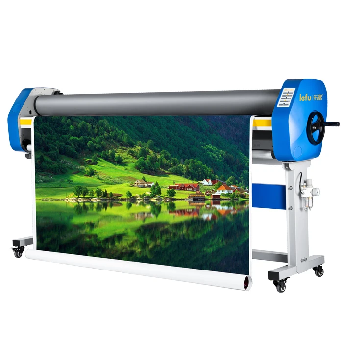 Mefu Manual Laminator Table Laminating Machine Pneumatic Rubber roller Lifting LF1700-B5