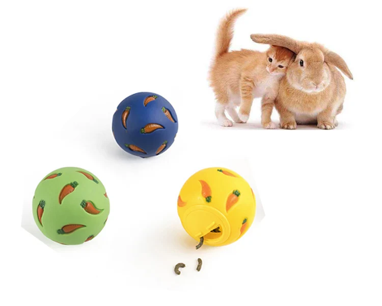 2021 New Arrival Pet Dog Cat IQ Ball Toys Leakage Non-toxic Durable Cat Interactive Toys with Mice