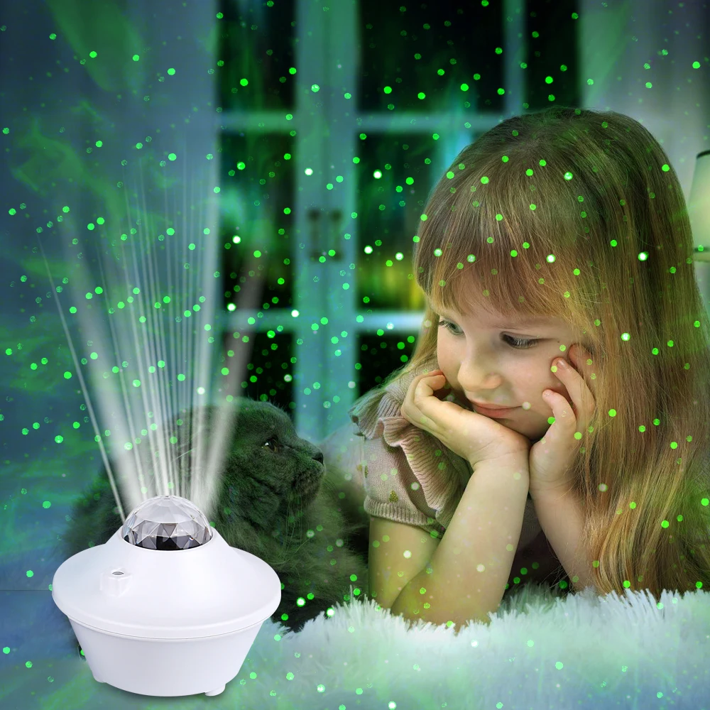 Mini Musical Star Light Smart Remote Control Water ambient music star light projector