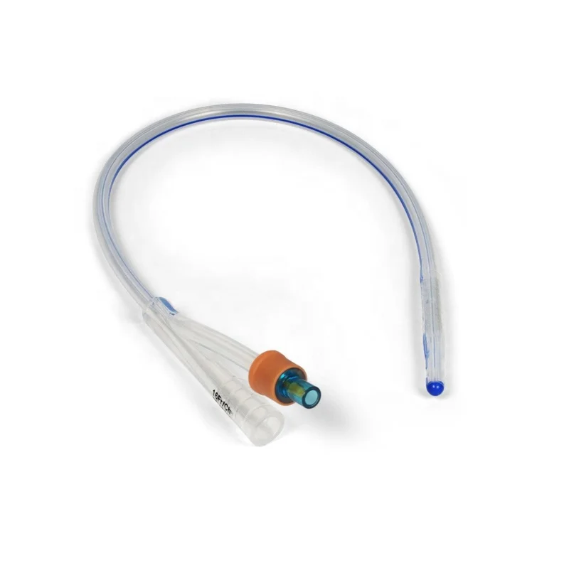 Factory Supply High Quality Medical 2 Way 100% Silicone Foley Catheter