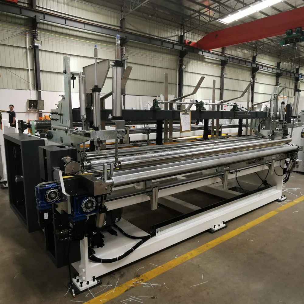 Homeuse Small Business Roll paper without cutting machine 1880 toilet paper rewinding machine