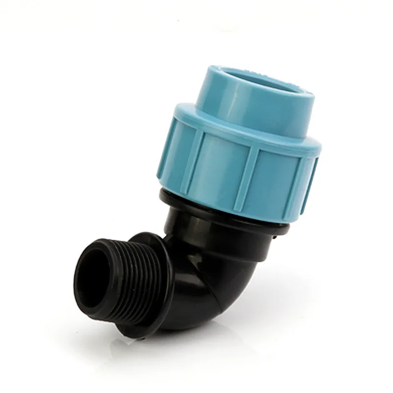 PP pe compression tee elbow hdpe pipe fittings irrigation for water supply