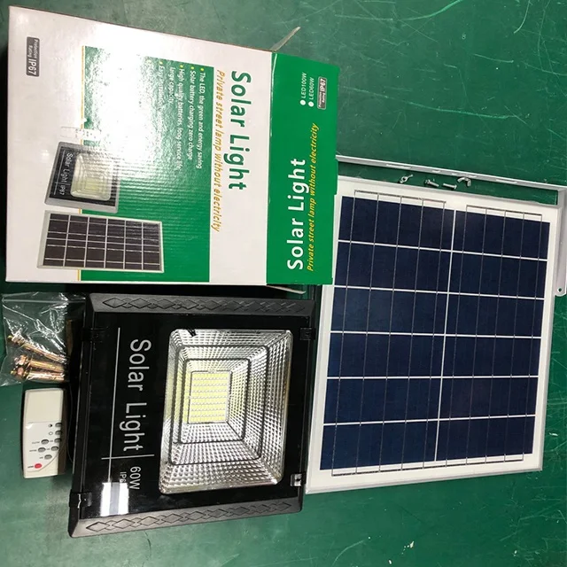 
Grape N1 60w 120 leds 600lm 48wh battery Rechargeable Led IP65 dusk to dawn Outdoor Classic Solar flood light 