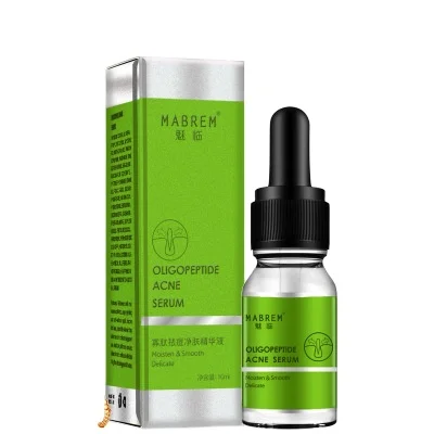 
MABREM Oligopeptide Organic Remove Acne Whitening Make Skin Smooth Acne Serum 10ml 