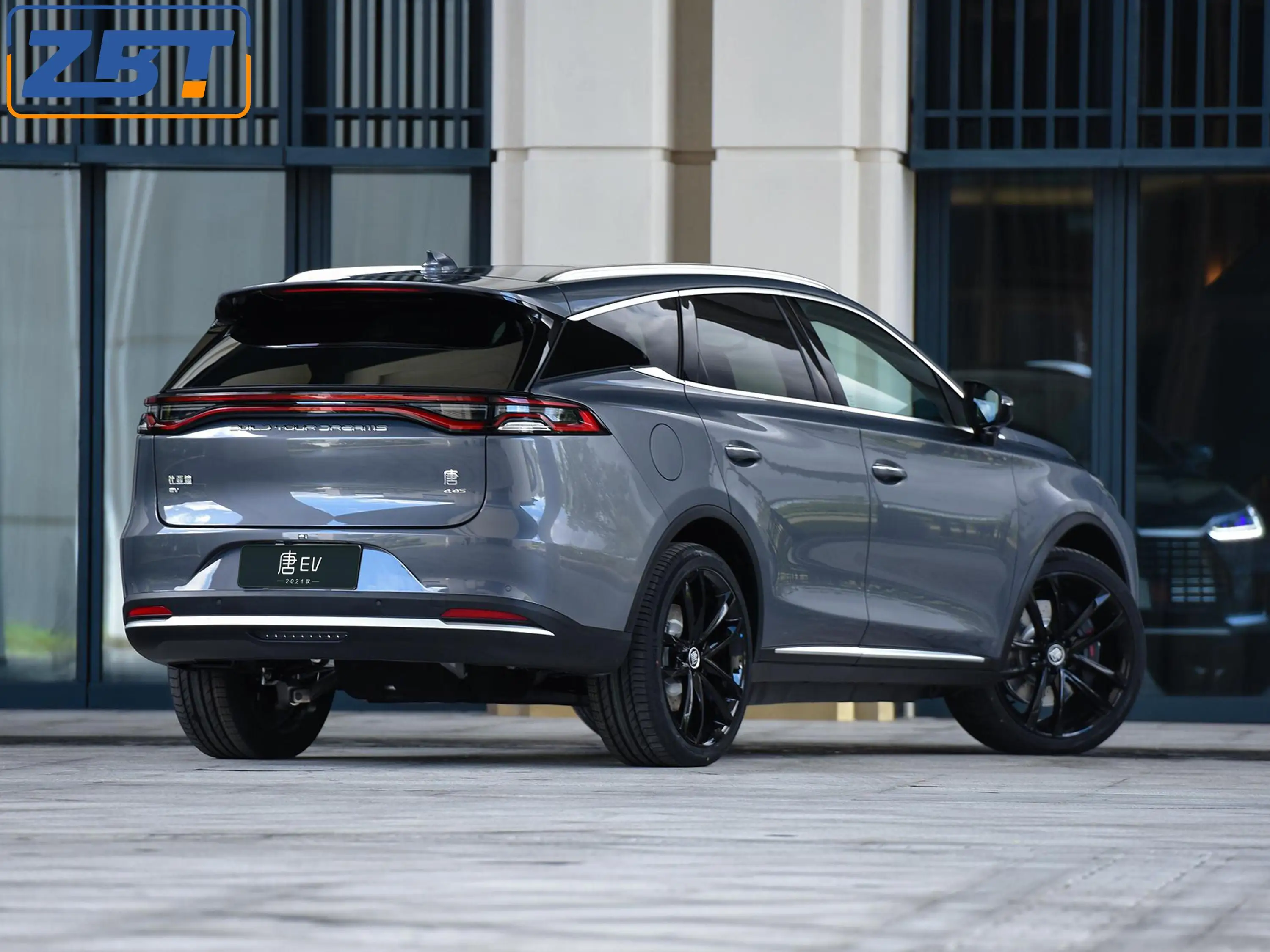  Tang ev мощный мотор высокая скорость 7 мест супер длинный диапазон электрический умный средний размер 4 колеса SUV BYD горячая