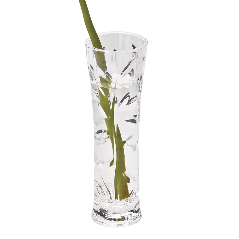 nice plastic flower vase clear plastic flower vases Single Flower Restaurant Decal Plastic Vase