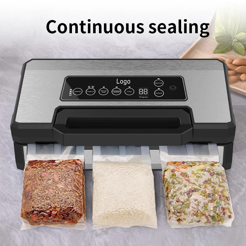 Custom Handle Type Vacuum Sealer Automatic electric Vacuum Food Sealer Vacuum Preservation Machine