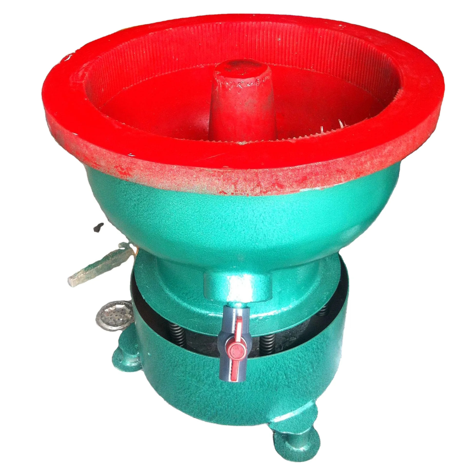 metal parts mirror finish vibrating Vibration polishing machine 30KG 50KG Stone Vibratory Polishing Machine Manufacture
