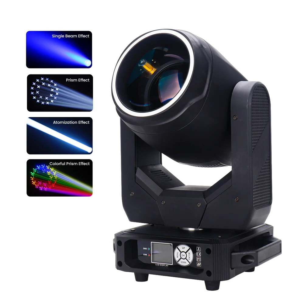 Professional 250W Mini Sharpy Beam 24 Prisms 7R Luces Para Discoteca DMX Dj Robotic Disco Stage LED Moving Head Light