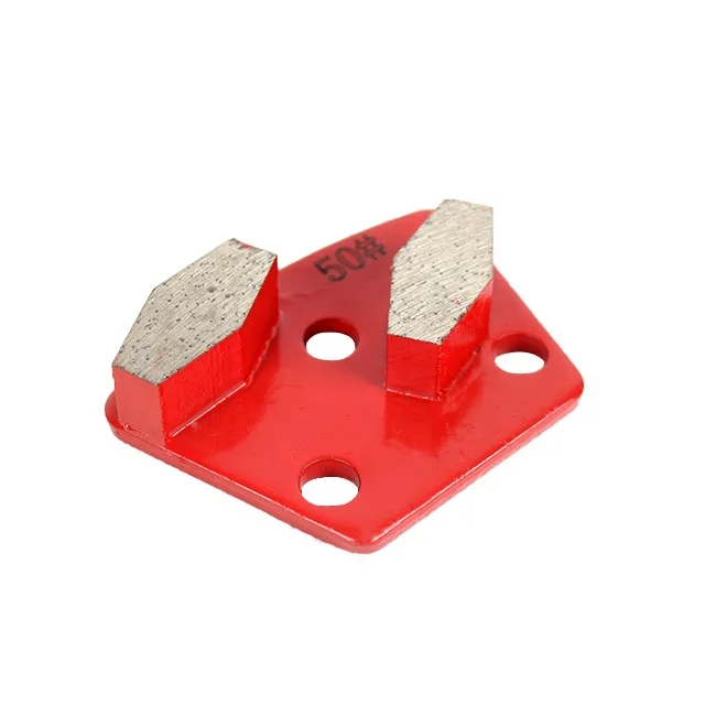 TRUE SHINE diamond grinding tool trapezoid diamond grinding plate pad for concrete flooring machine