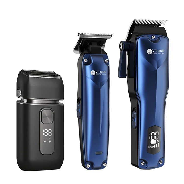 Brushless Motor Trimmer Professional Hair Clipper Barber Cordless Full Set Hair Clipper