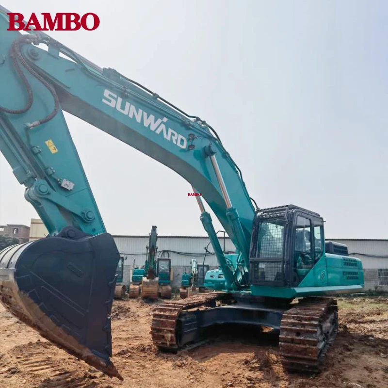 Used Digger Medium Large Crawler Sunward Digging Machine 50ton Excavators Prices for sale