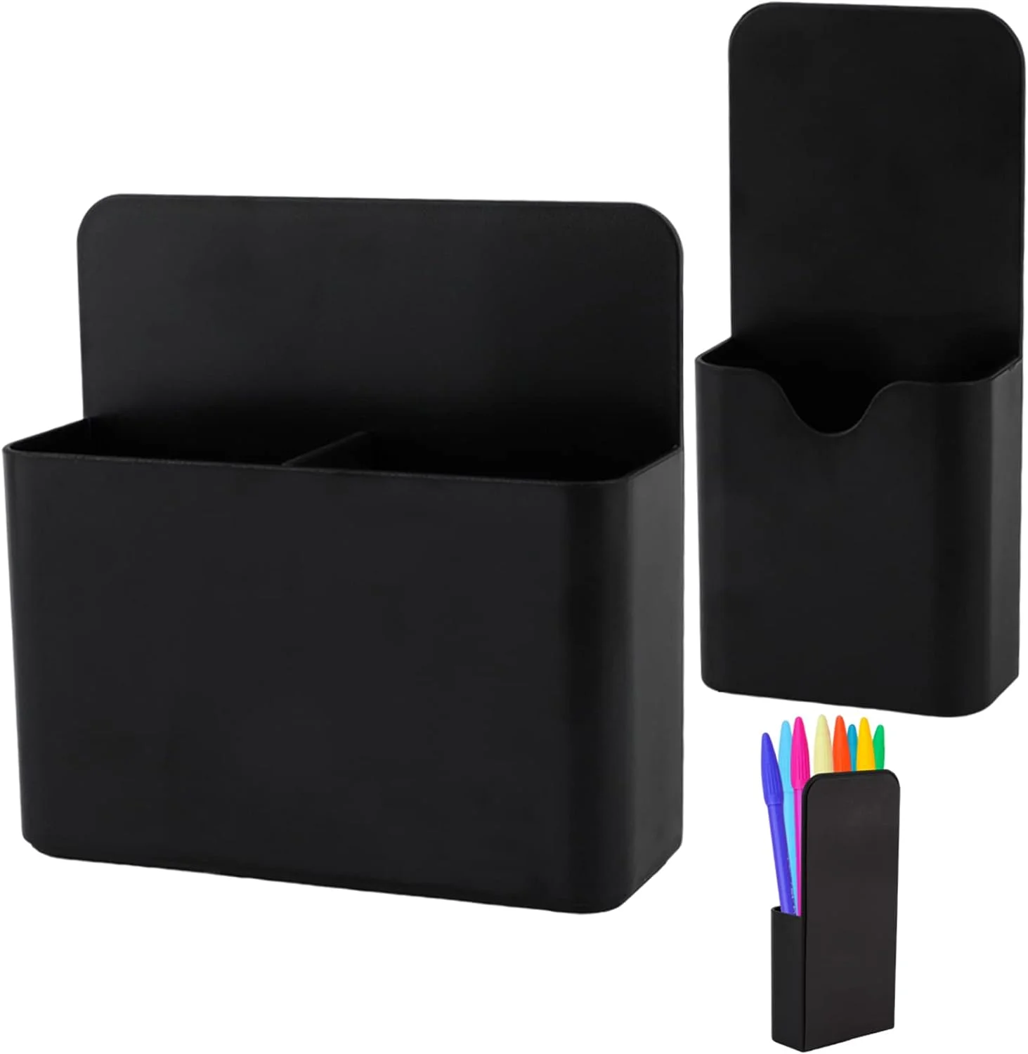 Hot Sale Magnetic Pen Holder Strong Magnet Storage Marker Pen Pencil Organizer for Refrigerator Locker Accessories