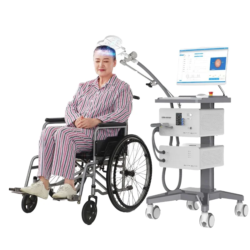 rtms transcranial magnetic stimulation light therapy brain machine for sale