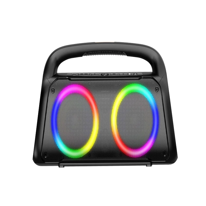 New style boombox with J B L light and usb function bluetooth speakers for outdoor table model sound system tws speaker