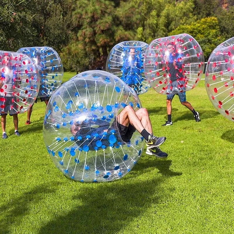Adult Body Zorb Bumper Ball Suit Inflatable Bubble Football Soccer Ball