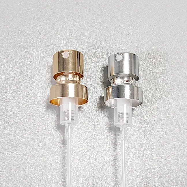15mm Spray Aluminum Glod Silver Perfume Bottle Sprayer Crimp Pump for perfume