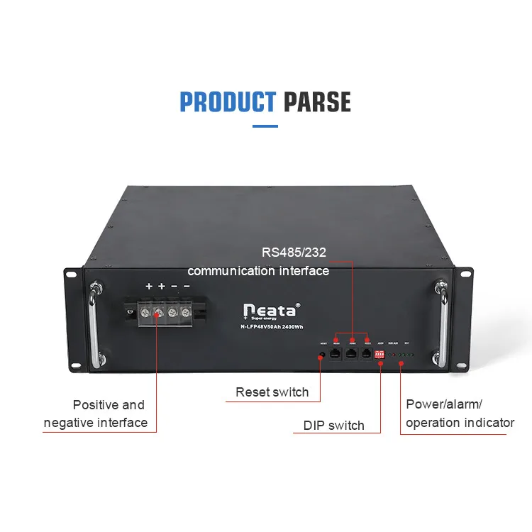Neata 48v Серия Lifepo4 50ah литиевая батарея модуль для системы хранения солнечной энергии телекоммуникационная башня