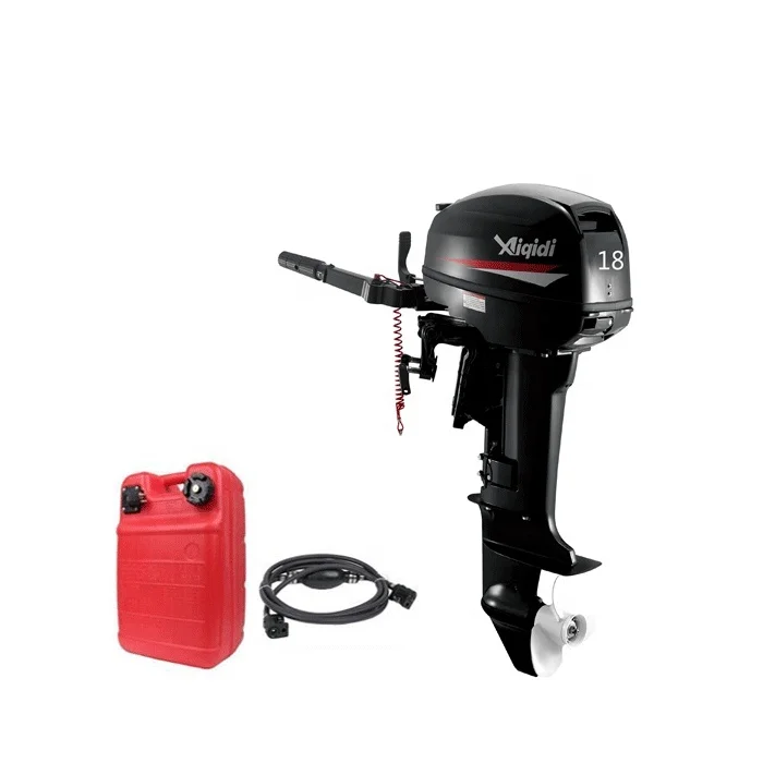 Water Cooling 15HP Two Strokes 246CC 24L Outboard Motor Boat Engine for Marine Raft