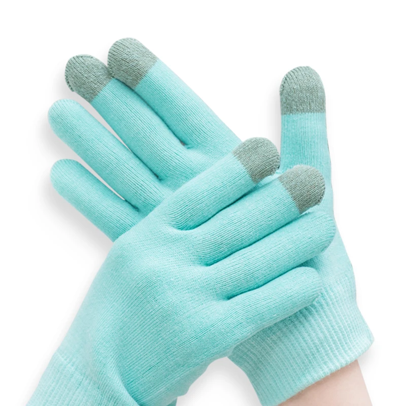 Touch screen moisturizing gel gloves repair and soften dry skin beauty essential oil