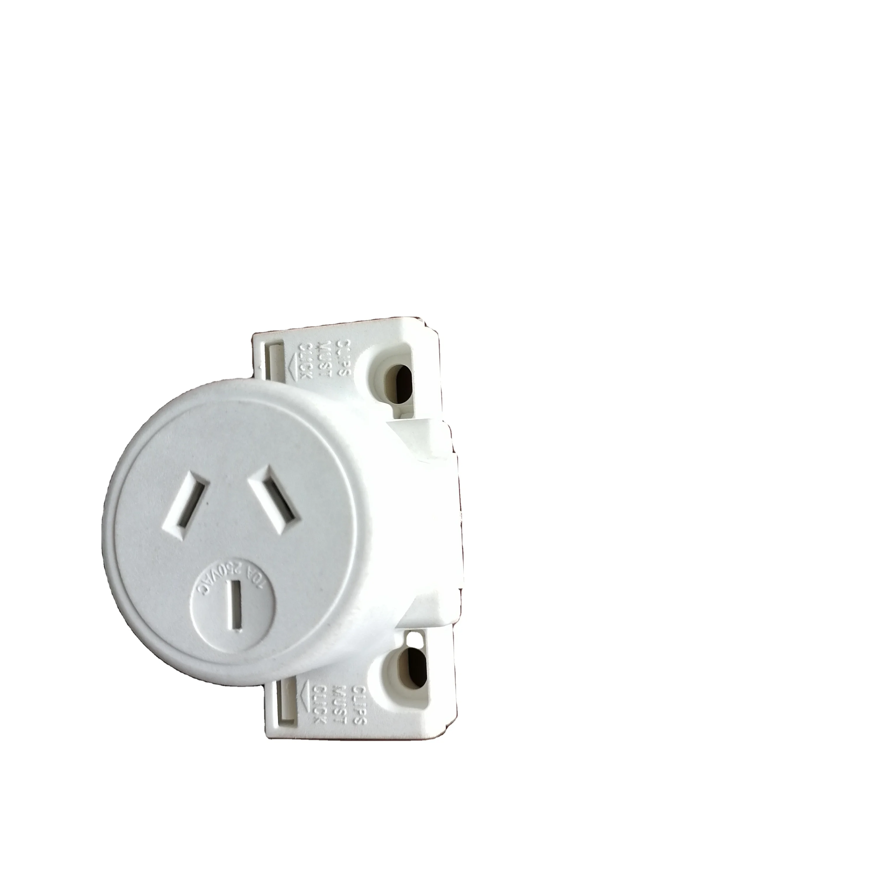 3 Pin AS/NZS Quick Connect Surface Socket Plug Base