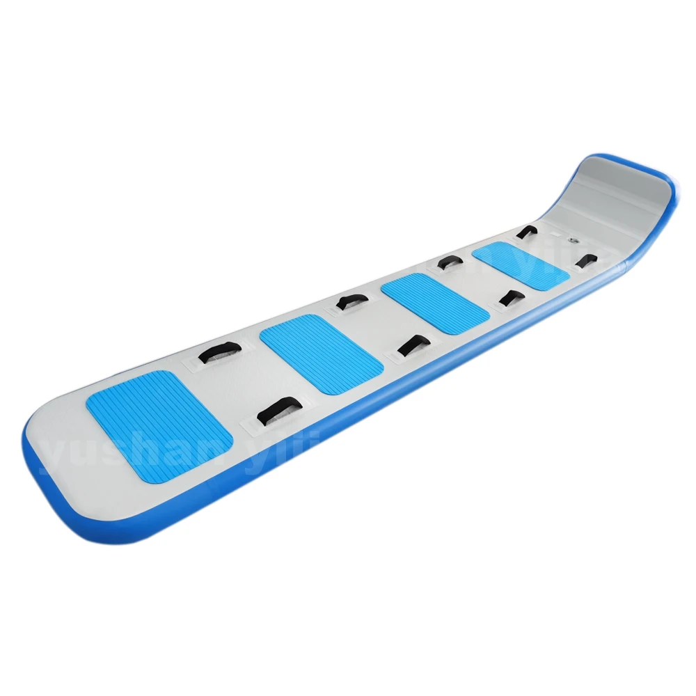 2024 New Design Foldable Pvc Towable Snow Tube Pulling Inflatable Kids Snow Sled For Winter Sports Inflatable Toboggan