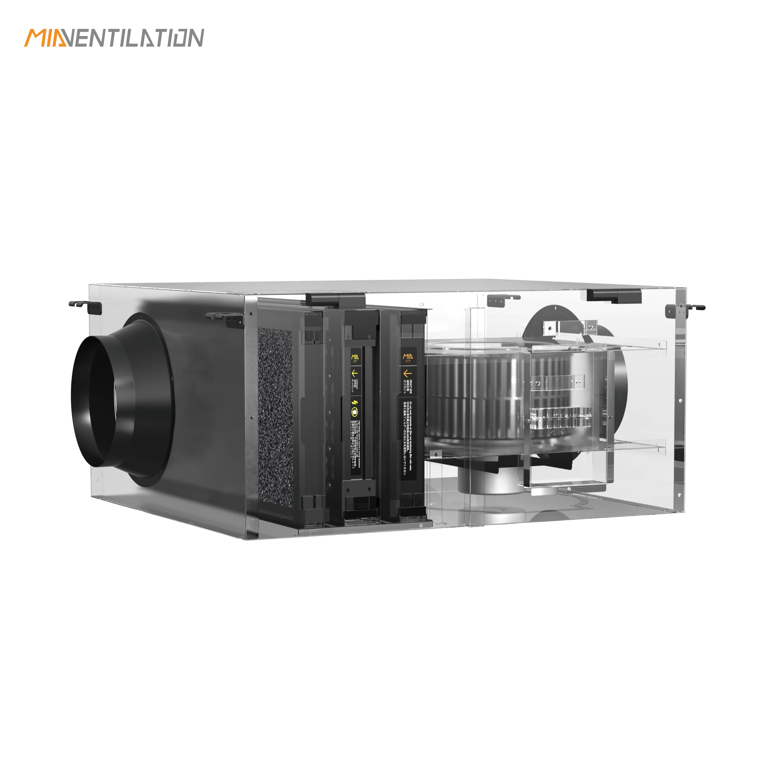 Ideal Ventilation Solution Fresh Air Supply Exhaust Ventilation Duct Fan Box Fan For Office